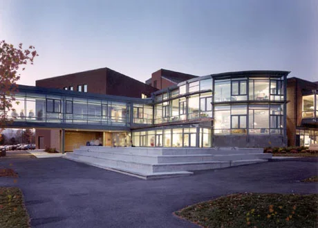 The library at Northern Vermont University -Johnson.