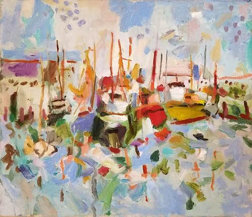 Z. Jankowski, "Chunky Boats'', by Z Jankowski, at the "Third Summer Show'', at the Rockport Art Assoociation and Museum, through Aug. 20.