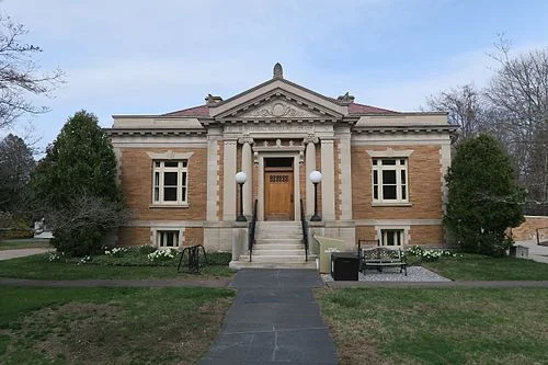 Brainerd Memorial Library, in Haddam, Conn.&nbsp;Haddam is in south-central Connecticut, in the lower Connecticut River Valley and home of Cockaponset State Forest. Incorporated in October 1668 as Hadham, It was later renamed Haddam because of peopl…