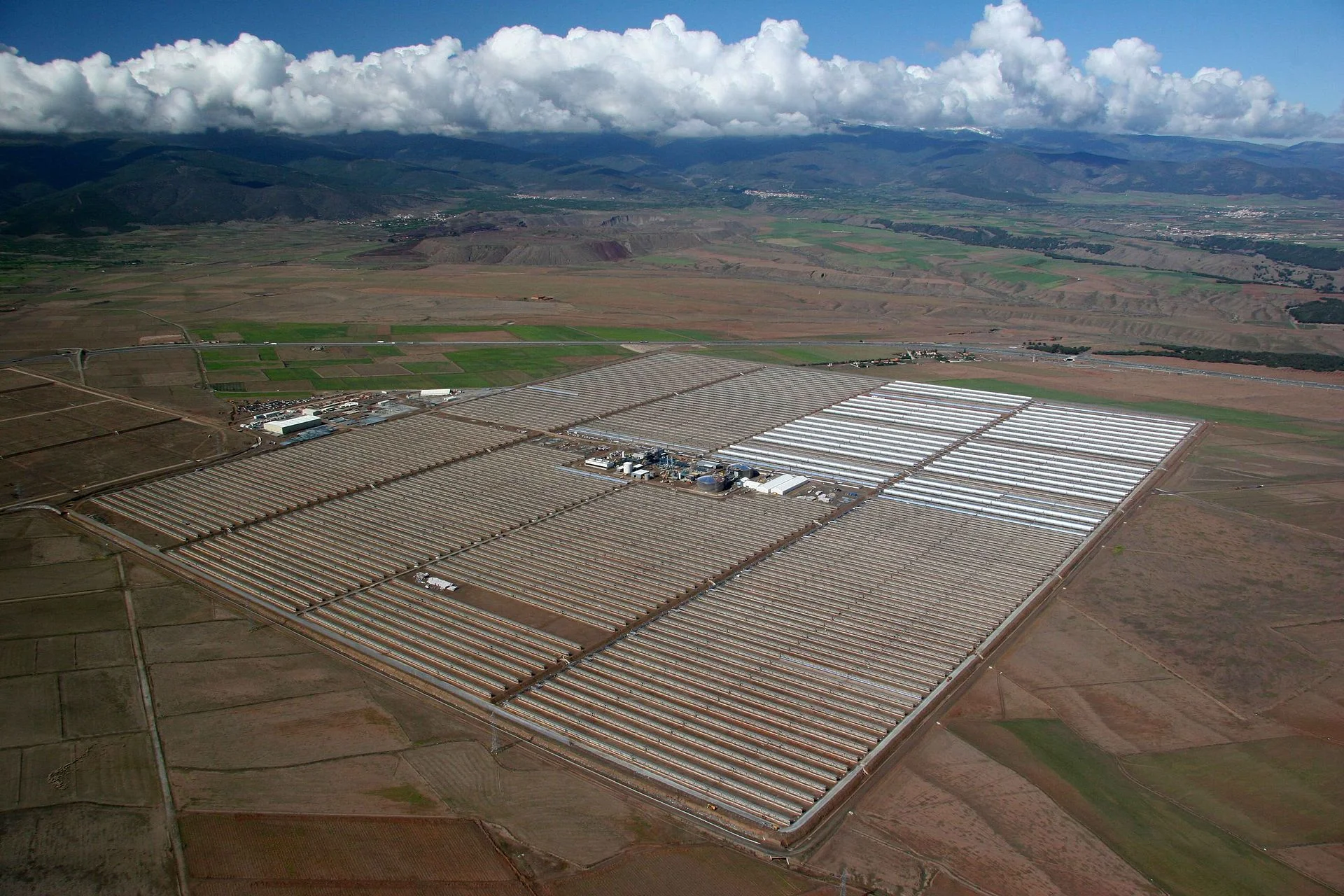 Solar-energy facility in Andalusia, Spain.-- Photo by BSMPS