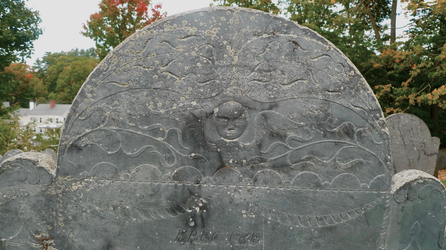 Mary Minot, wife of Jonas Minot, who died at age 54.