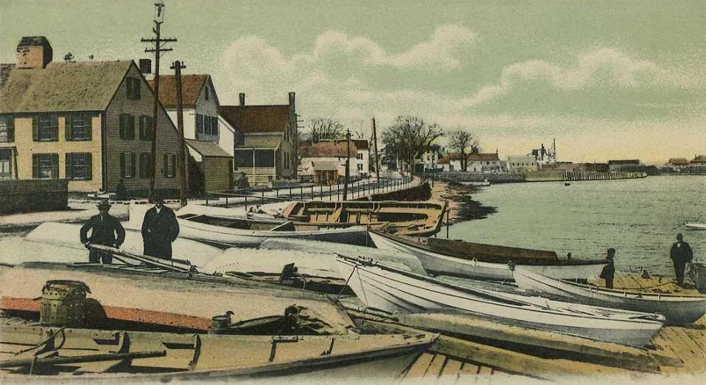 Joppa Landing, in Newburyport, Mass., once a major China Trade port.