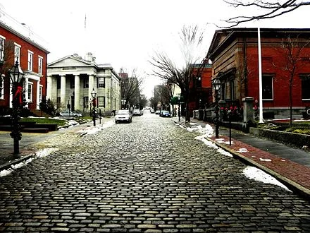William Street, in the historic heart of New Bedford.