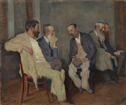 “The Conversation” (1935), by Arnold Lakhovsky.