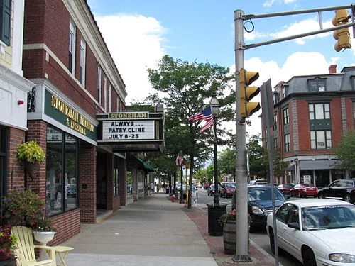 Main Street in Stoneham.