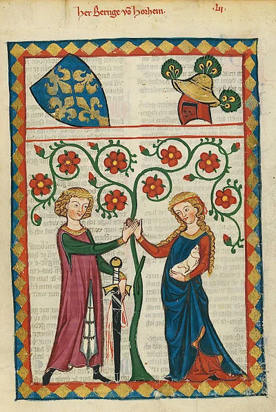 400px-Codex_Manesse_Bernger_von_Horheim.jpg