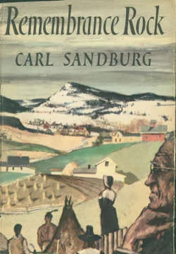 The cover of poet Sandburg’s only novel , published in 1948, was by Paul Sample, a Norwich, Vt.-based painter. The scene here is based on countryside near Sample’s home.
