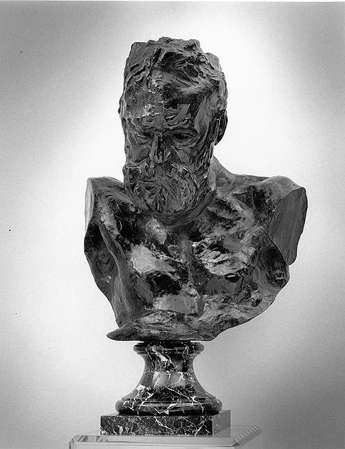 “Heroic Bust of Victor Hugo’’ (1802-85 and author of Les Miserables, etc.), by Auguste Rodin (1840-1917), in the show “Rodin: Truth, Form, Life,’’ through April 7 at the Iris and B. Gerald Cantor Art Gallery at Holy Cross College, whose campus looms over the old industrial city of Worcester, which is enjoying a downtown revival. Meanwhile, the surprisingly extensive Worcester Art Museum merits multiple visits.