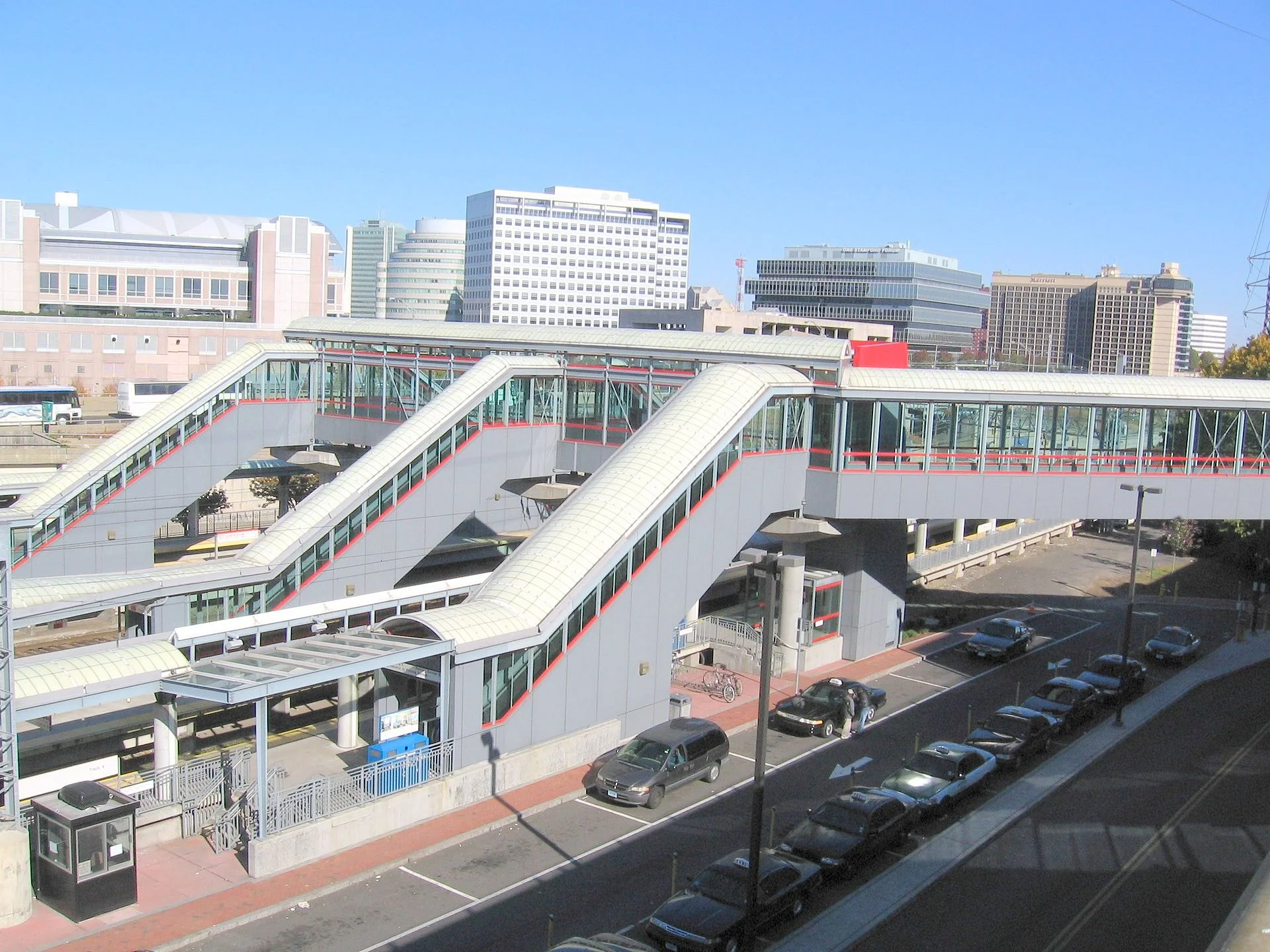 The train station in Stamford, which is closely connected with the Manhattan money machine. — Photo by Noroton