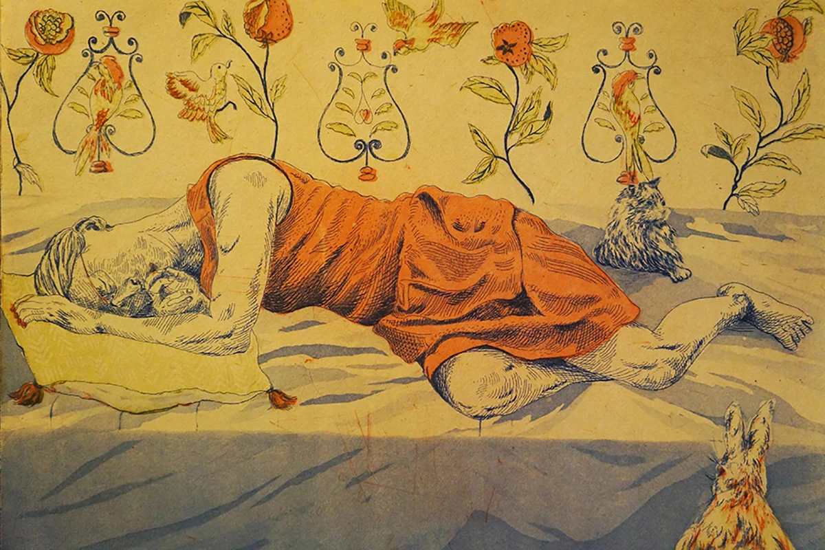 “Insomnia’’ (print), by Mei Fung Elizabeth Chan, in the Duxbury (Mass.) Art Association’s Winter Juried Show, through April 13 at the Art Complex Museum, Duxbury.