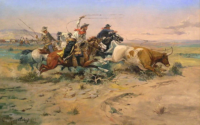 The Herd Quitter, by C.M. Russell