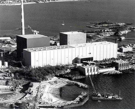 The Millstone Nuclear Power Plant, on Long Island Sound