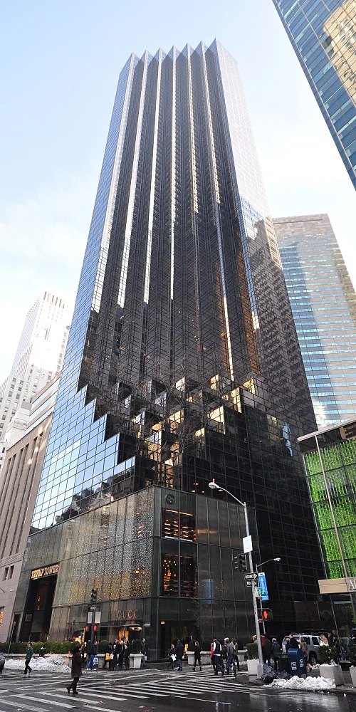 Trump Tower, at 721 Fifth Ave., in Manhattan