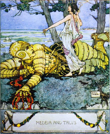 Talus, an ancient mythical automaton with artificial intelligence
