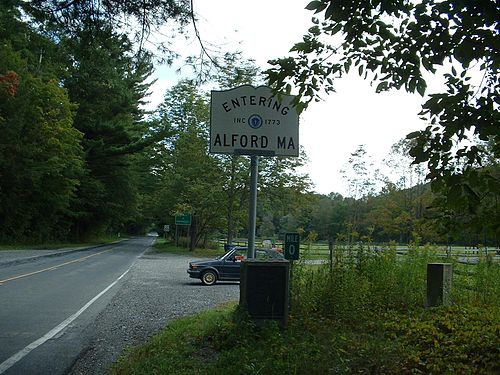 Alford, in hilly western Massachusetts