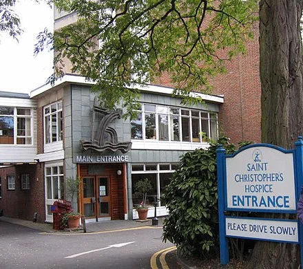 St Christopher's Hospice, in South London. — Photo by Stephen Craven