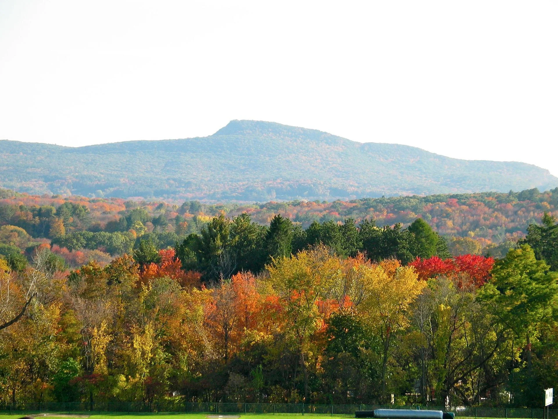 Mt. Norwottuck, straddlingh Granby and Amherst, in the Holyoke Range.— Photo by Andy Anderson