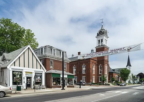 Main Street in Saco.