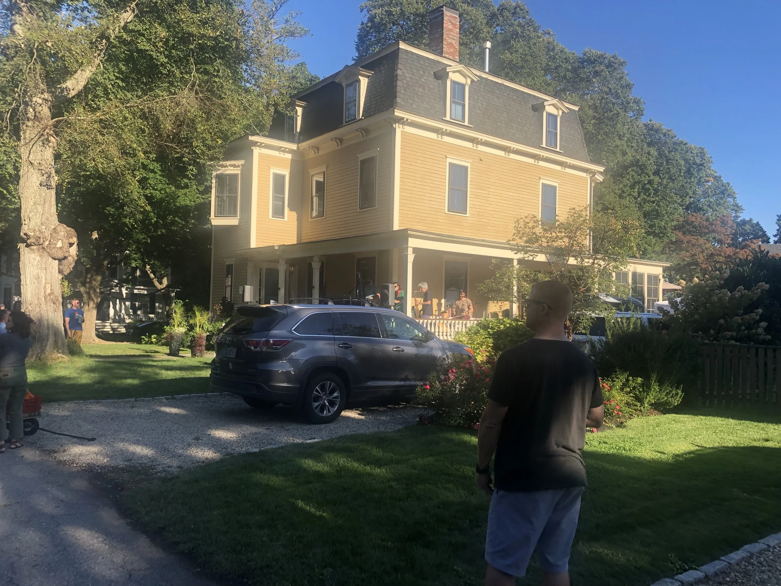 On Sunday, Sept. 15: People enjoying themselves at the annual Bristol PorchFest