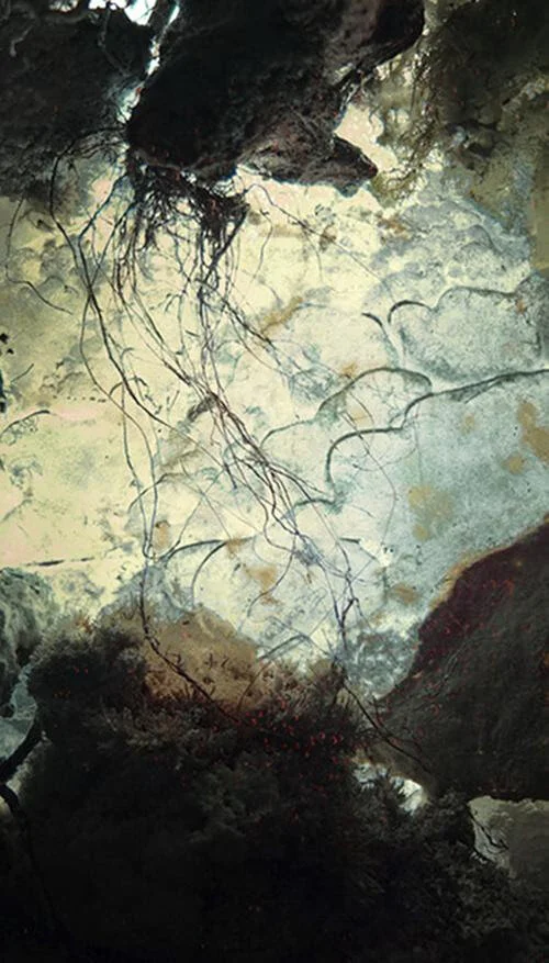 “Beneath the Ice” (archival inkjet print), by Nat Martin, in his show “Nat Martin - Studio Views,’’ at Kingston Gallery, Boston, Jan. 2-Feb. 2
