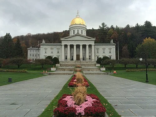 The Vermont State House, in Montpelier, the smallest state capital, which has only about 8,000 residents. It’s surprisingly arty and has a strong culinary scene, too. It hosts the New England Culinary Institute, which runs some local restaurants.