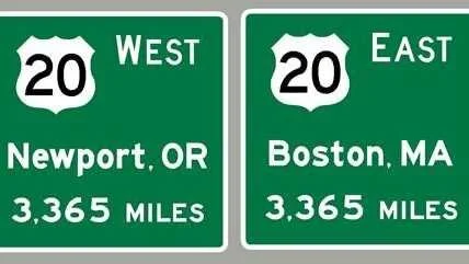 The sign in Boston is in Kenmore Square.