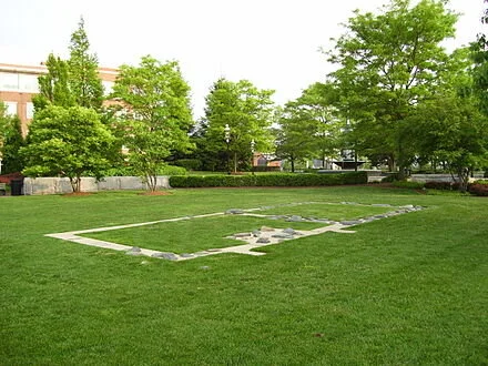 1629 site of the "Great House" of Puritan leader and the Massachusetts Bay Colony’s leading founder, John Winthrop (1587-1649) in City Square, Charlestown, uncovered during the Big Dig