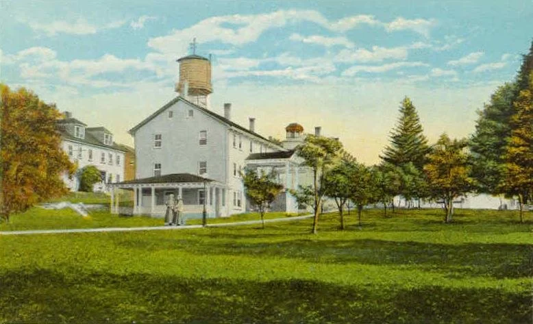 Canterbury Shaker Village in about 1920