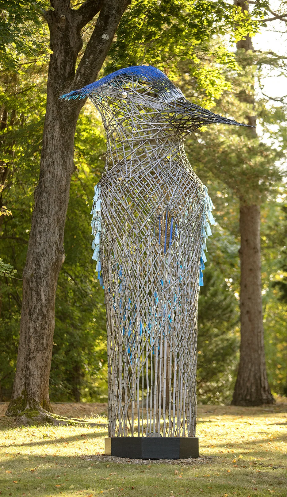 From the Art Complex Museum, in Duxbury, Mass.:“In 2019, on the grounds of The Art Complex Museum, Donna Dodson and Andy Moerlein installed ‘Seeking Higher Ground.’ This is the second outdoor sculpture that the museum has been lucky to display. Acco…