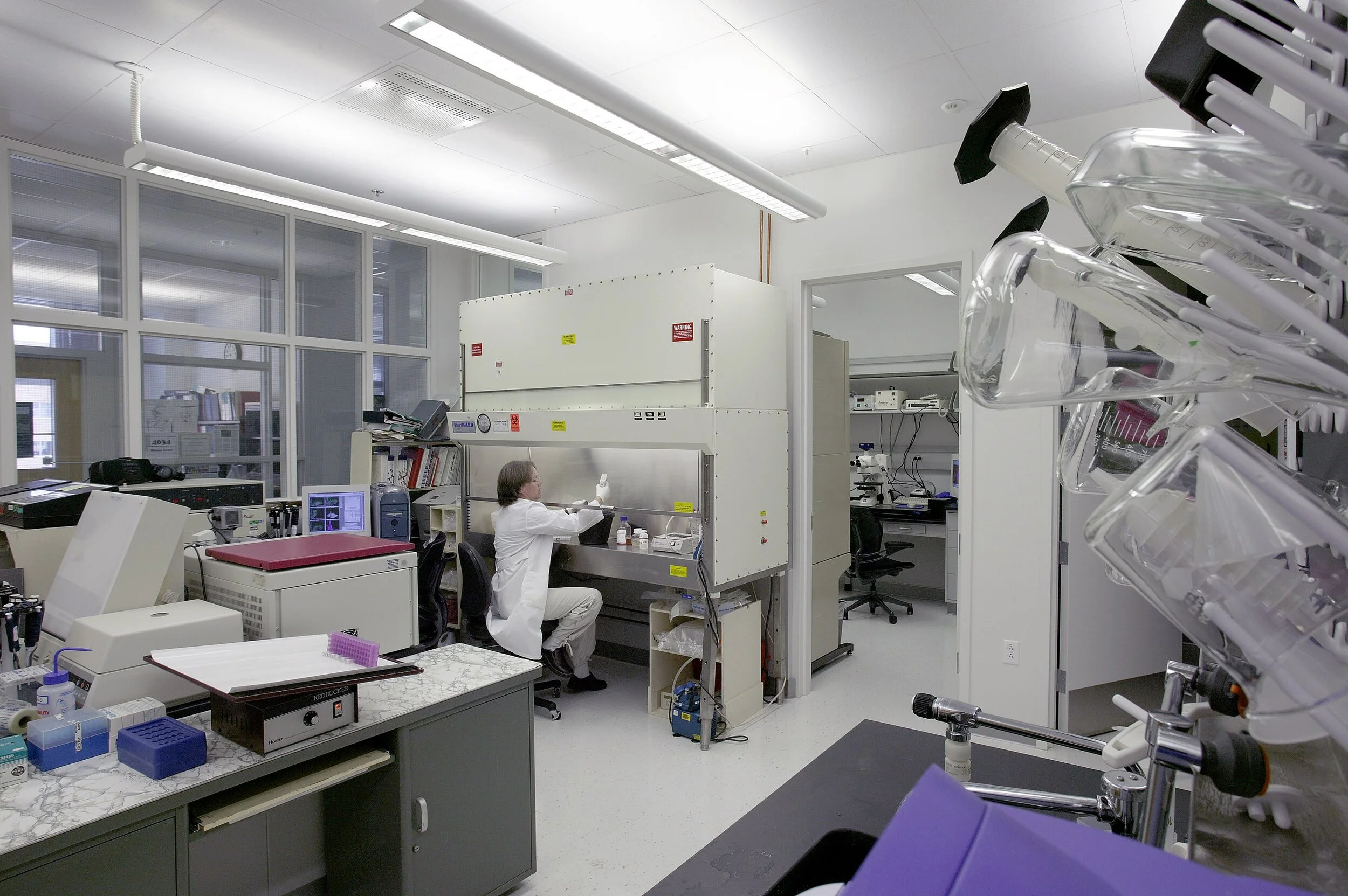 In  a Food and Drug Administration lab in Silver Spring, Md.