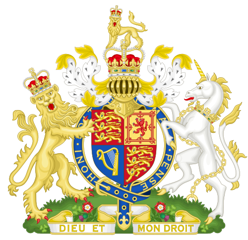 Coat of arms of the British Royal Family