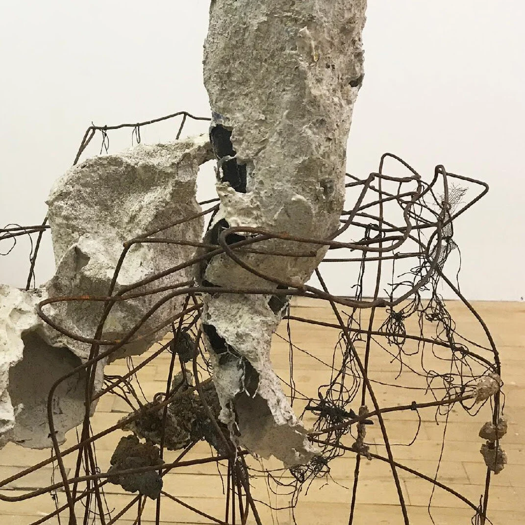 Solastalgia, by Boston-based Rhonda Smith, at Kingston Gallery, Boston, Jan. 20-Feb. 28. She looks at beloved geographies  permanently altered by humans. Constructed of clay, papier mache and wire, the work invites the viewer to a more intimate rela…
