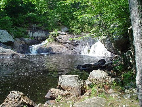 Locke's Falls on the Isinglass River in Barrington