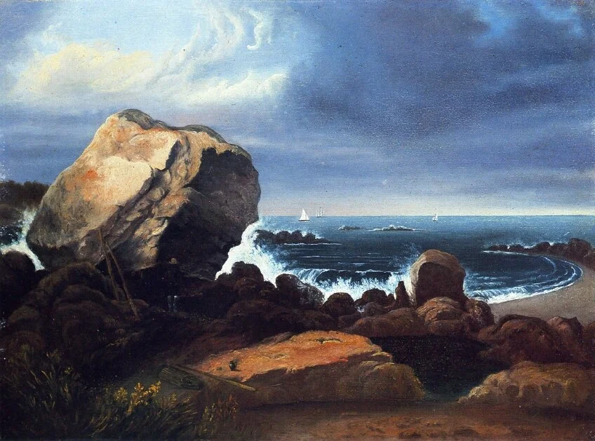 “Scituate Beach, Massachusetts,’’ byThomas Doughty, 1837