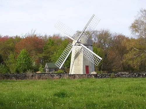 The Jamestown windmill, built in 1787