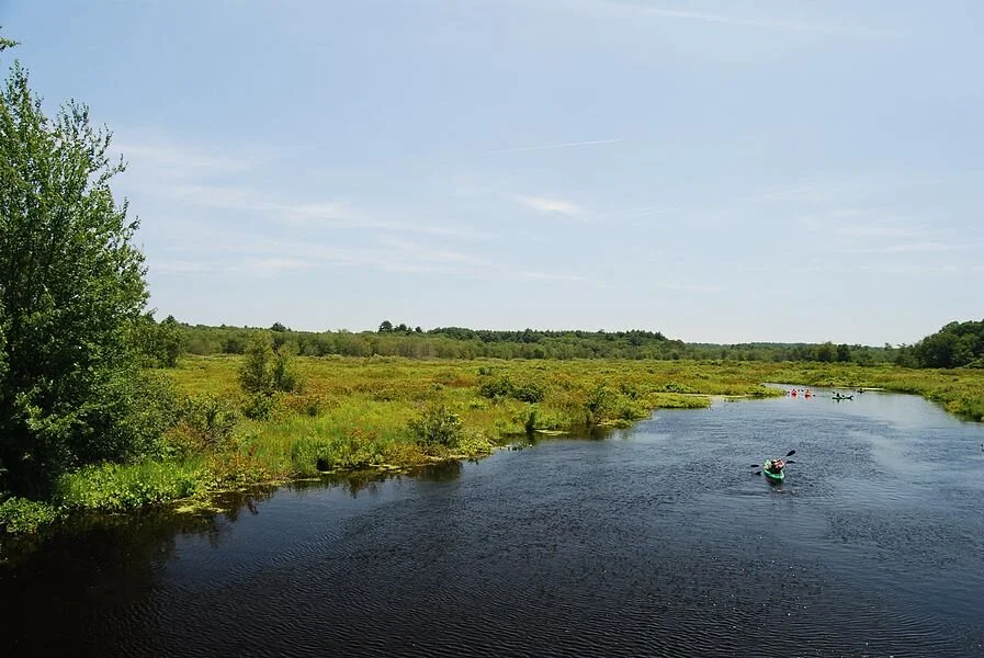 The Charles River at the Medfield-Millis (Mass.) town live