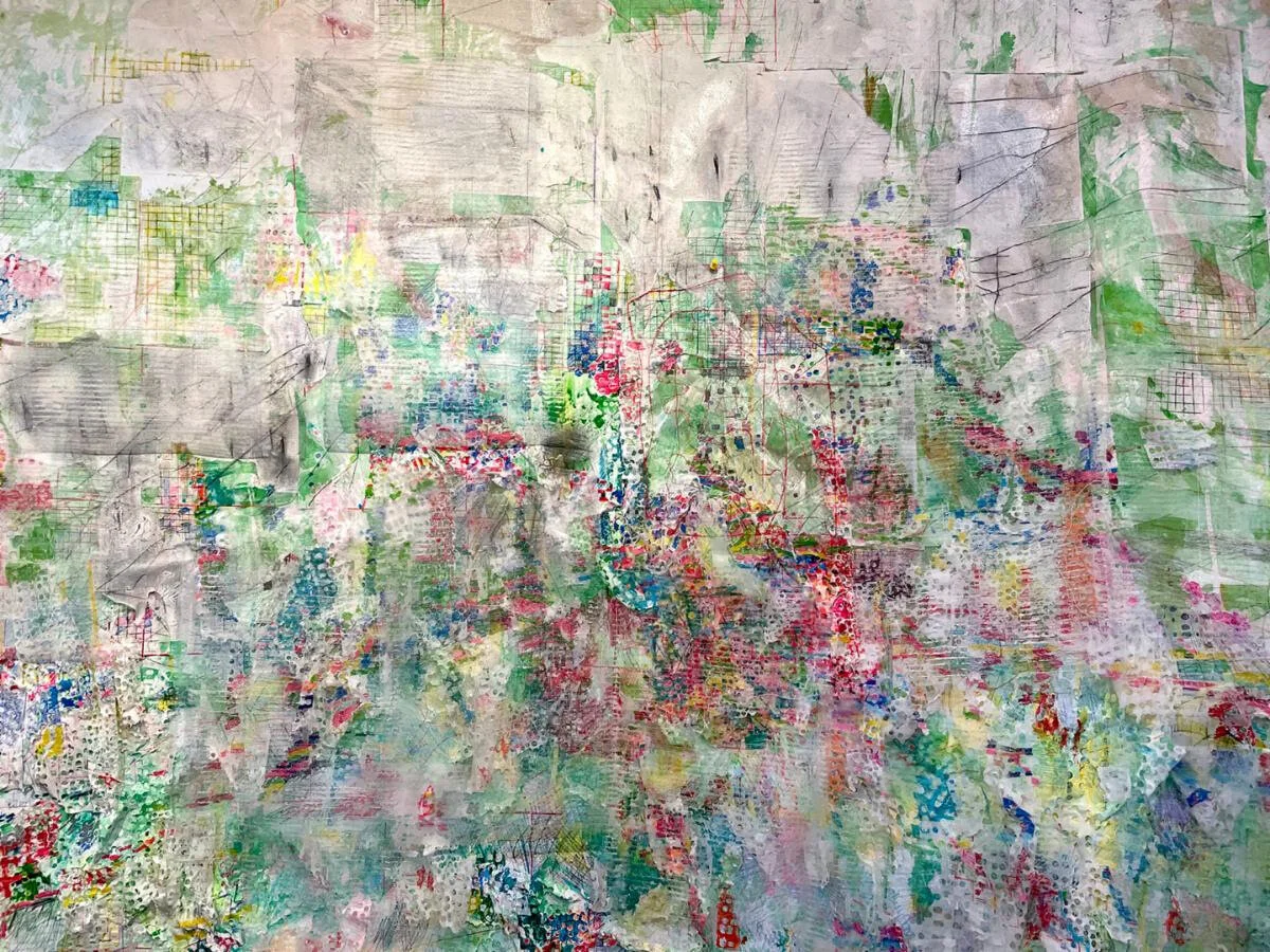 From Jeesoo Lee’s show “Moving Scenery’’ at Kingston Gallery, Boston June 2-June 27.