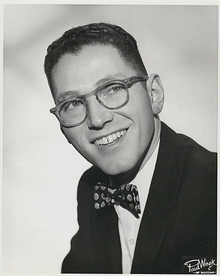 Tom Lehrer in 1957, as he was becoming famous.