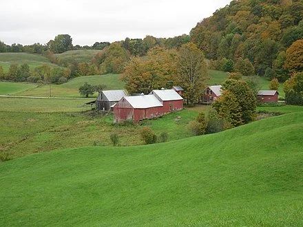 The much-photographed Jenne Farm, in Reading