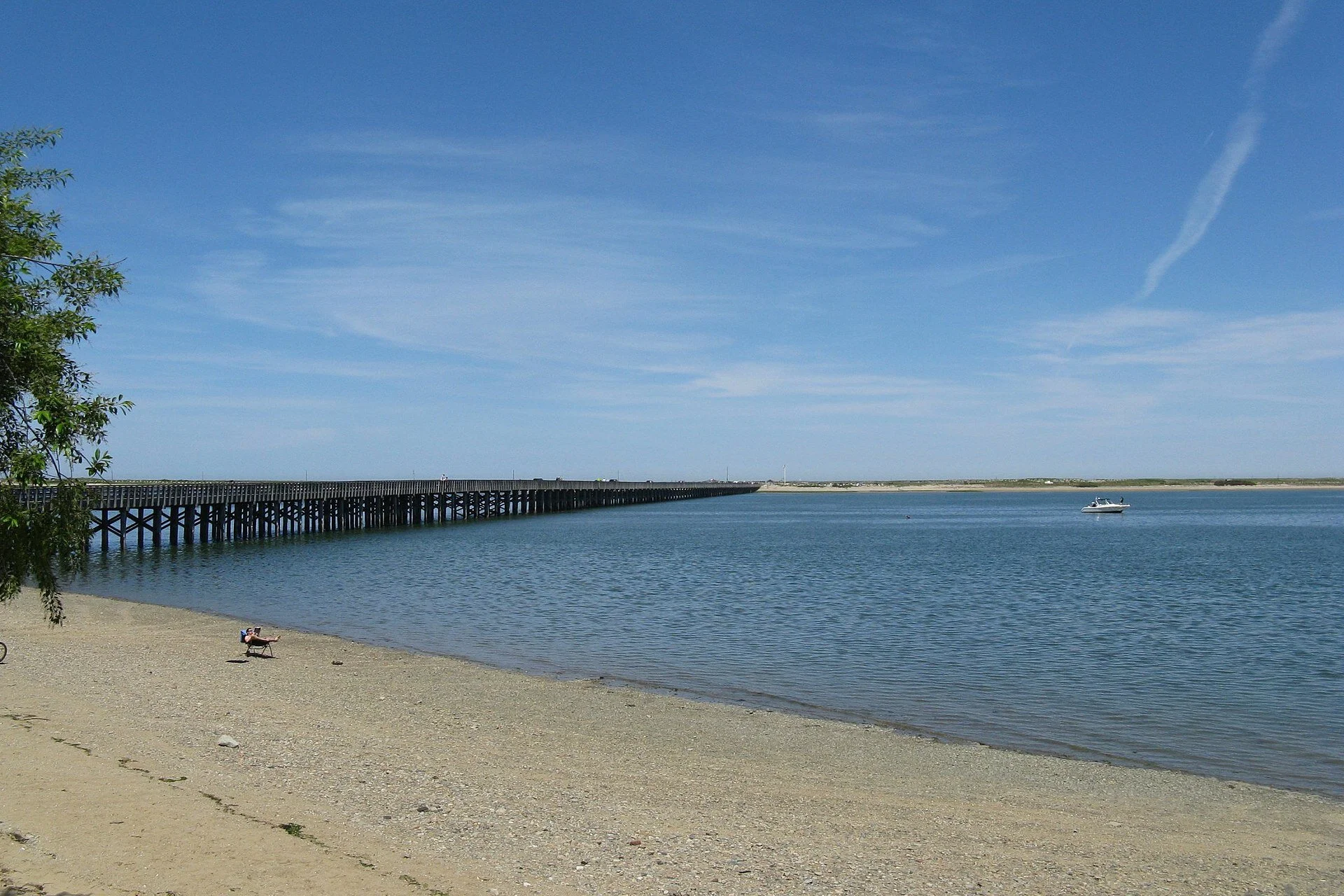 Powder Point Bridge, in very sandy Duxbury— Photo by John Phelan&nbsp;-