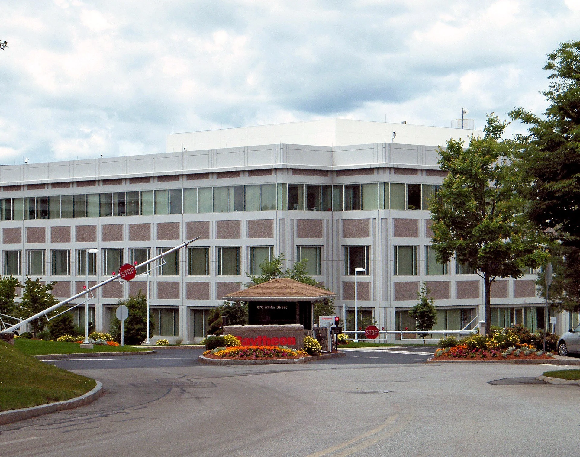 Raytheon headquarters in Waltham, Mass.