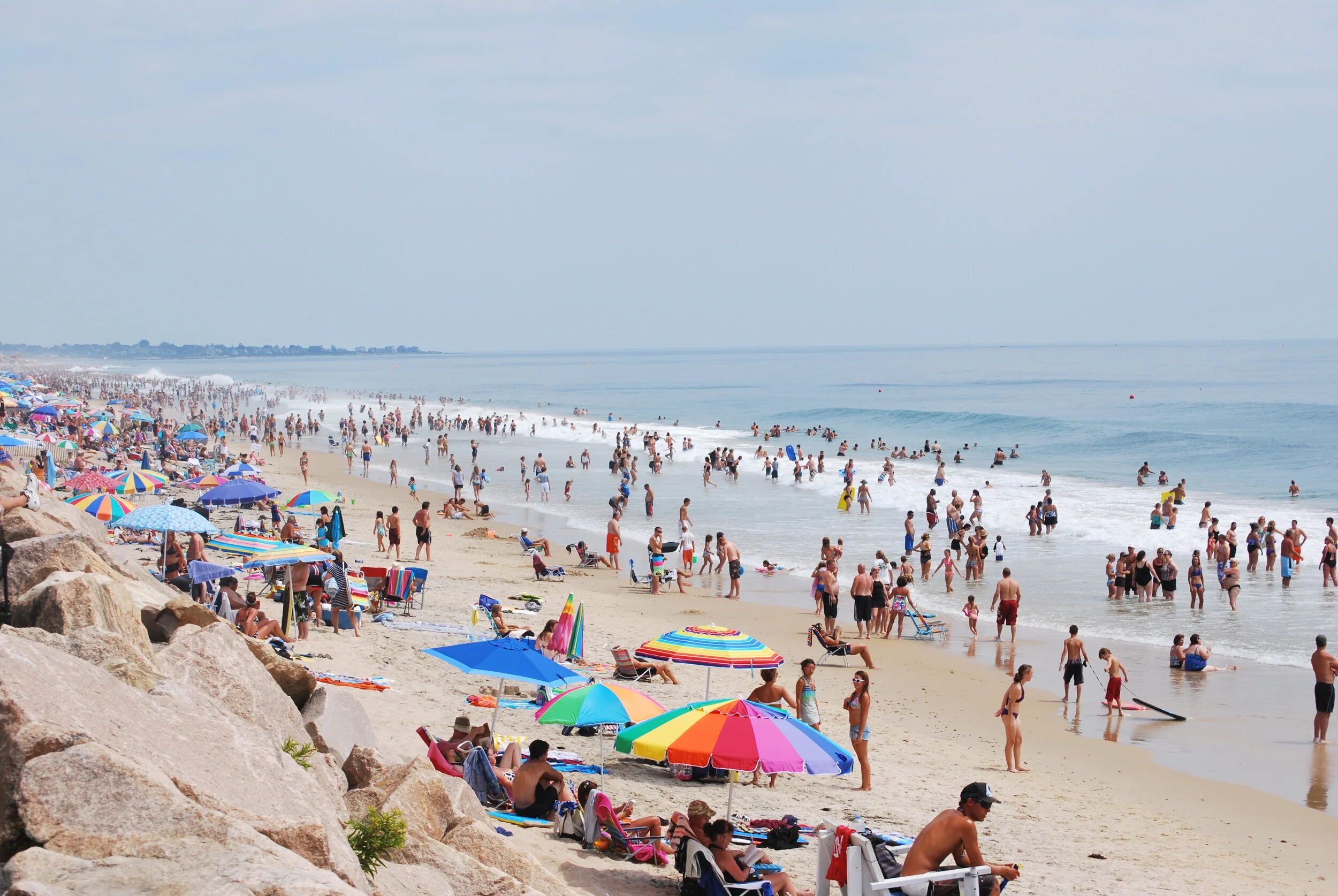 Misquamicut Beach, in southern Rhode Island