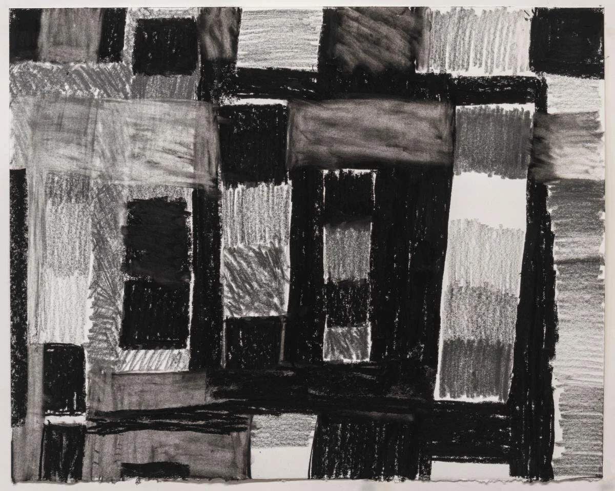 “Untitled Drawing” ( charcoal and graphite on paper), by Brian Littlefield, in his show “Smaller,’’ at Kingston Gallery, Boston, Nov. 3-28.“Untitled Drawing” ( charcoal and graphite on paper), by Brian Littlefield, in his show “Smaller,’’ at Kingston Gallery, Boston, Nov. 3-28.The gallery says:“Brian Littlefield devotes his practice to multifaceted ambiguities of abstraction. In his first solo exhibition at Kingston Gallery, ‘Smaller’ seeks to foster a direct approach to drawing, using straightforward materials such as charcoal and graphite. His grayscale works suggest patchwork landscapes, which are born more from nature than from mathematical abstraction. Littlefield’s improvisational work can shift between form and space by compressing internal and external locations, recurring interests, and ruminating thoughts.’’