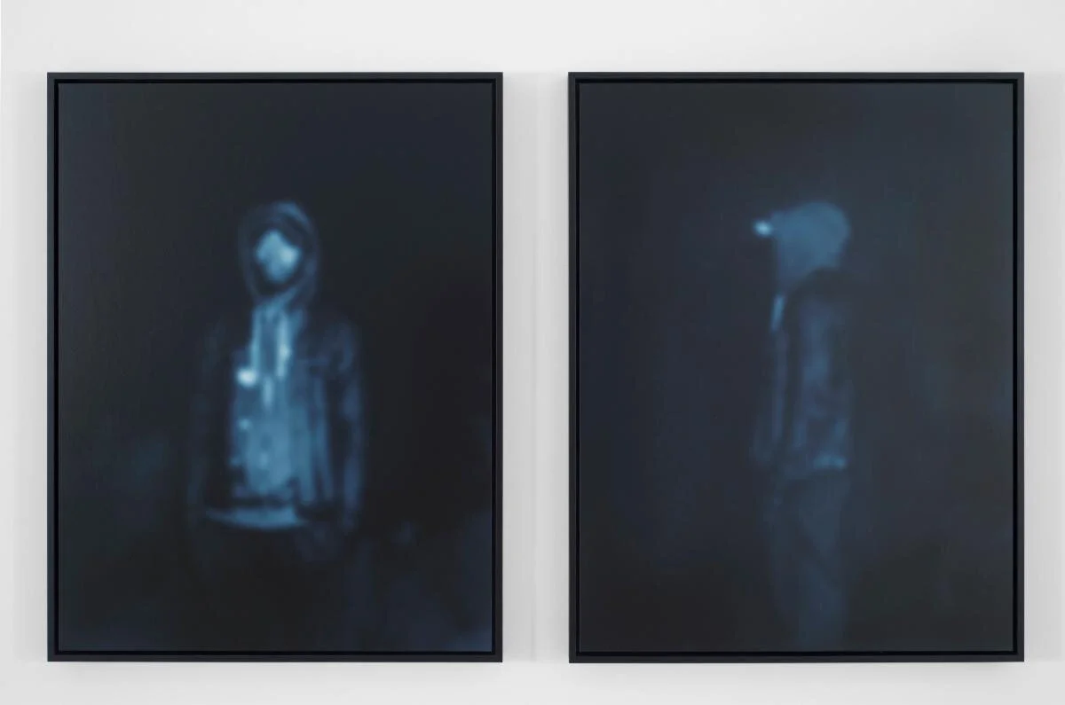 “All the Boys (Profile 2)” (archival pigment print on gesso board), in the show “Carrie Mae Weems: The Usual Suspects,’’  at the Fairfield University Art Museum, Fairfield, Conn.,  through Dec. 18The show is a photography and video exhibition focusing on “the humanity denied in recent killings of Black men, women, and children by police.” Through the work, the museum says, Weems invites viewers to reflect on what has happened time and time again in the United States of America: “Weems directs our attention toward the repeated pattern of judicial inaction—the repeated denials and the repeated lack of acknowledgement.”