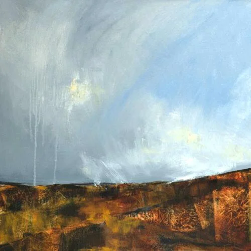 “Split Second” (oil on gallery-wrap canvas), by Tanya Hayes Lee, at Alpers Fine Art, Andover, Mass.