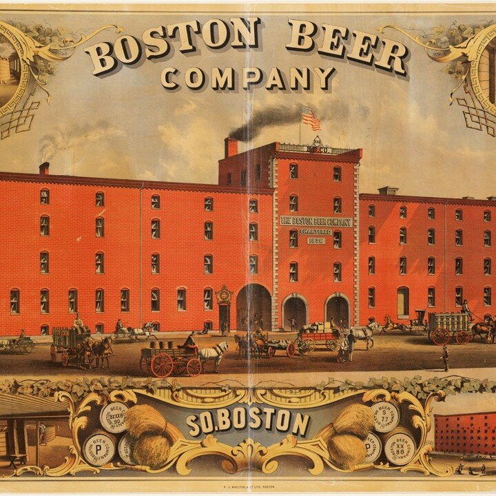 The first Boston Beer Company. This is with article about a new drinking problem in Major League Baseball. See:

https://newenglanddiary.com/blog/efs4hg51vs97enmofol160si6xfv1n