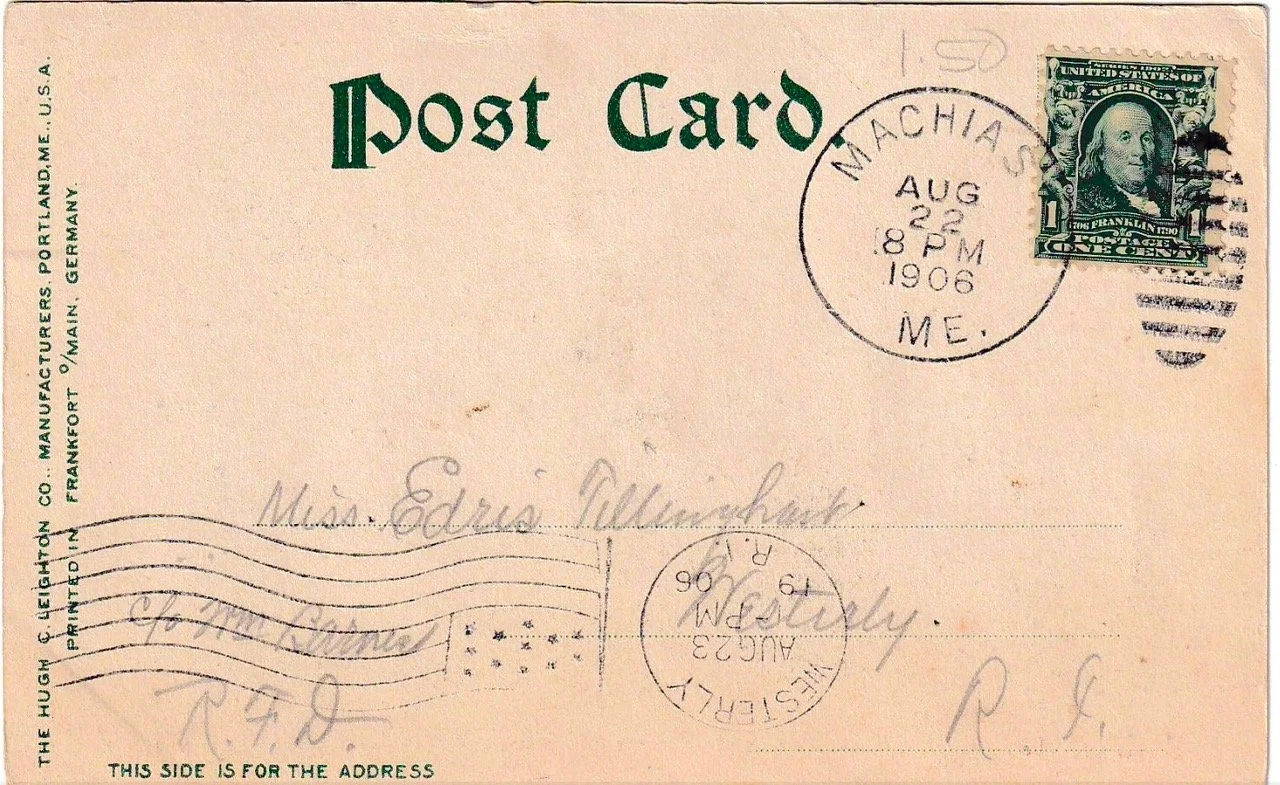 William Morgan: Ruminations on an old postcard from Maine
