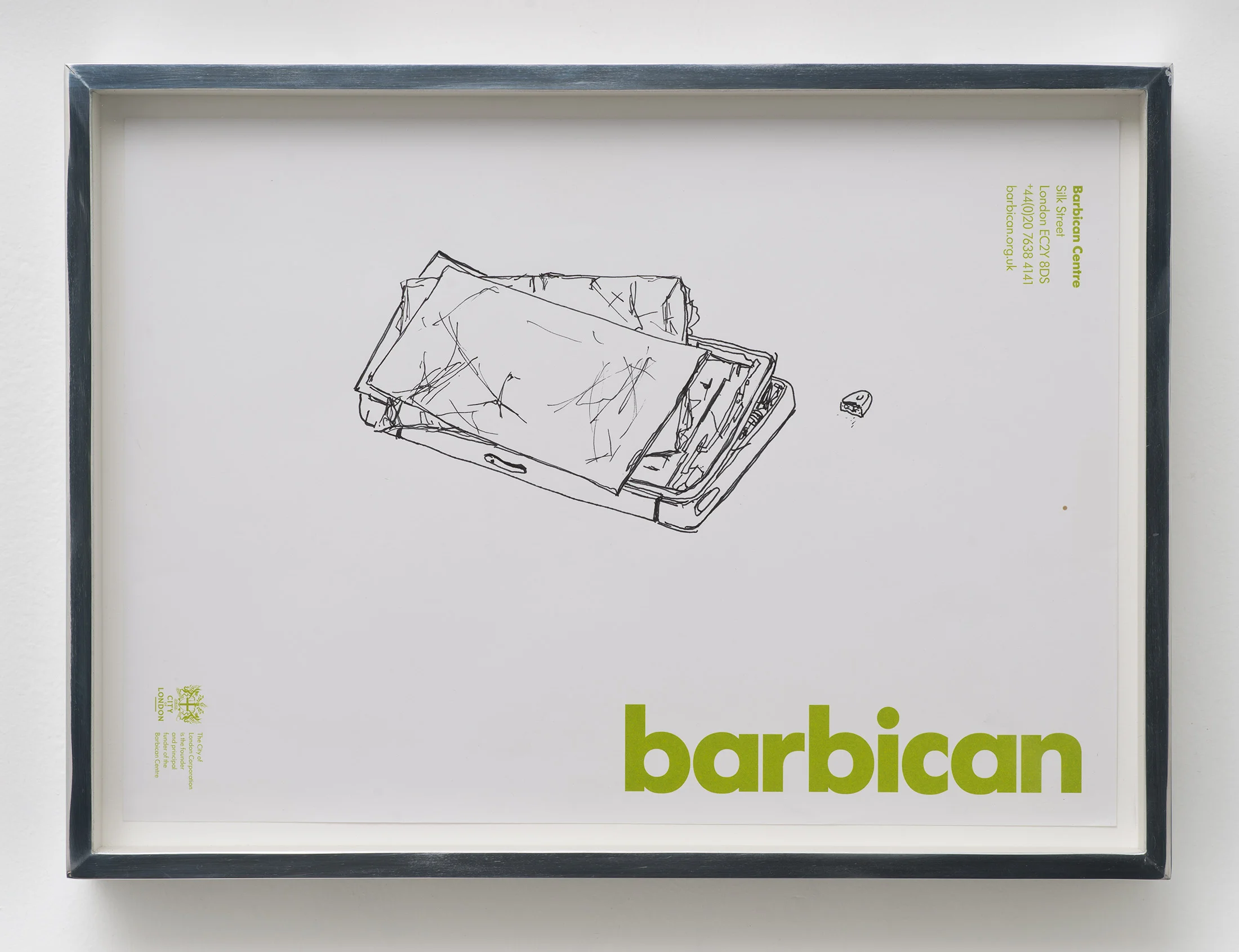 iPhone 5 A1429/Adderall, Amphetamine and Dextroamphetamine 10 mg, cor 132, Round, Multi-Segmented, Core Pharmaceuticals, Inc.: Barbican Centre, London, United Kingdom, October 5, 2014 2015 Ink on letterhead 9 1/2 x 12 7/8 inches Drawings, 2014–