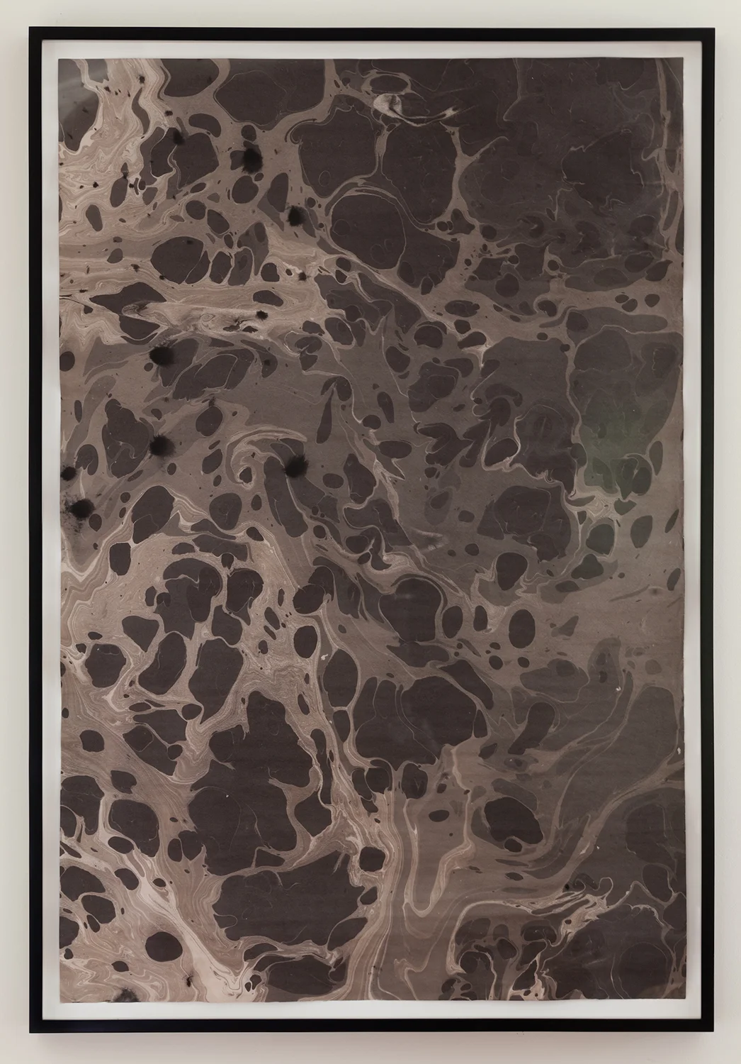 Erlea Maneros Zabala Excercises on Abstraction Series II 2010 India ink on offset paper 36 x 24 inches
