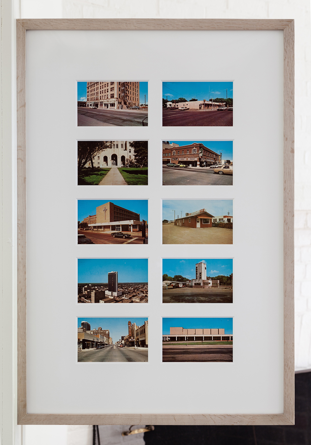  Stephen Shore   Amarillo ‐&nbsp;Tall in Texas   1971  Postcards  3 1/2 x 5 1/2 inches each    